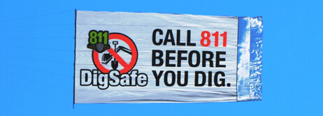 DigSafe: Call 811 before you dig.
